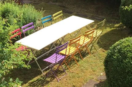 Lindengut Tagungshotel nahe Fulda Garten